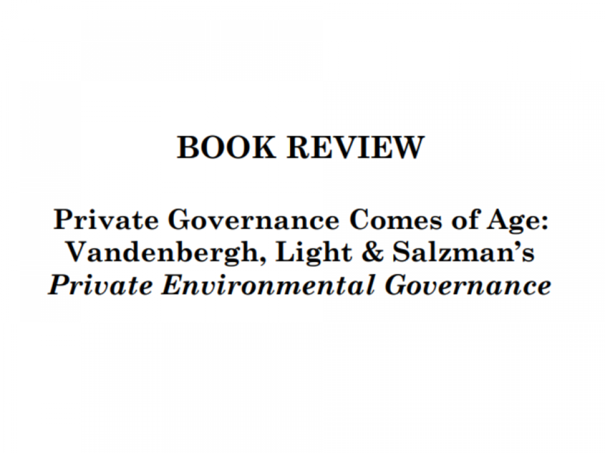 book review PCG