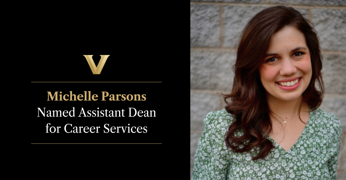 Michelle Parsons Named Asst Dean Career Services