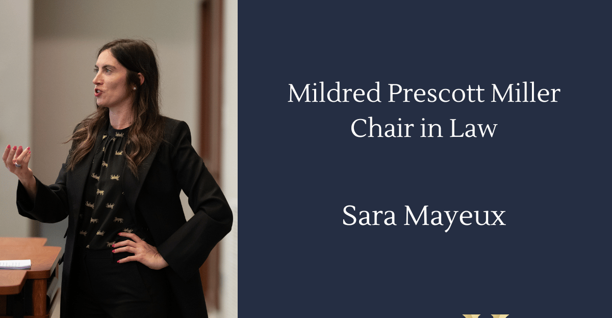 Sara Mayeux Chair